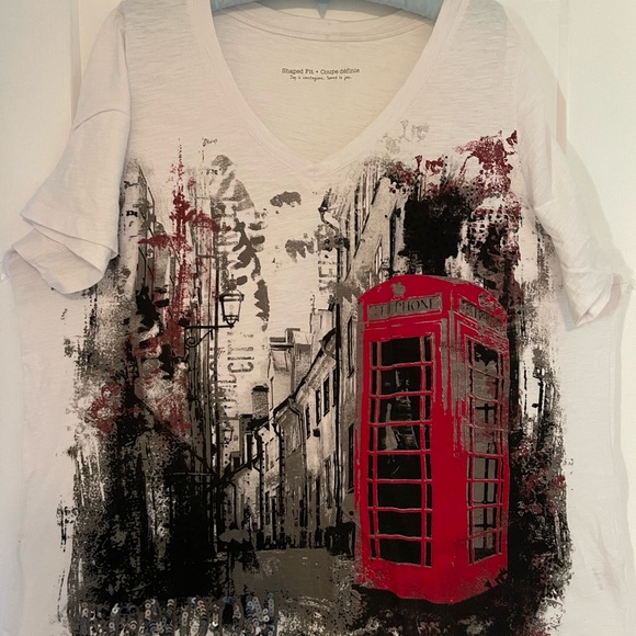 Fun T-shirt. 100% cotton, highlighting London. Size 1X. $12.00 - Picture 1 of 4